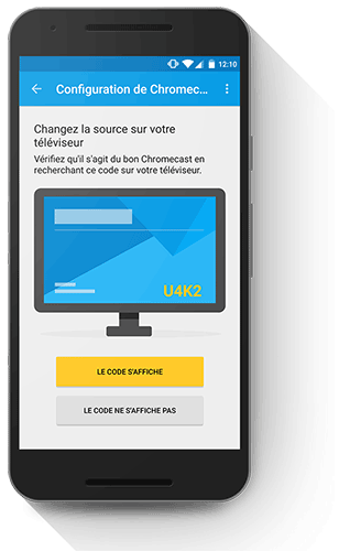 Configuration de votre Chromecast