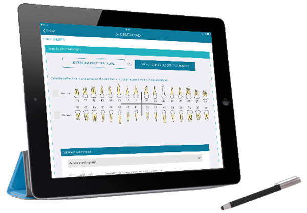 dentalpad ipad stylet